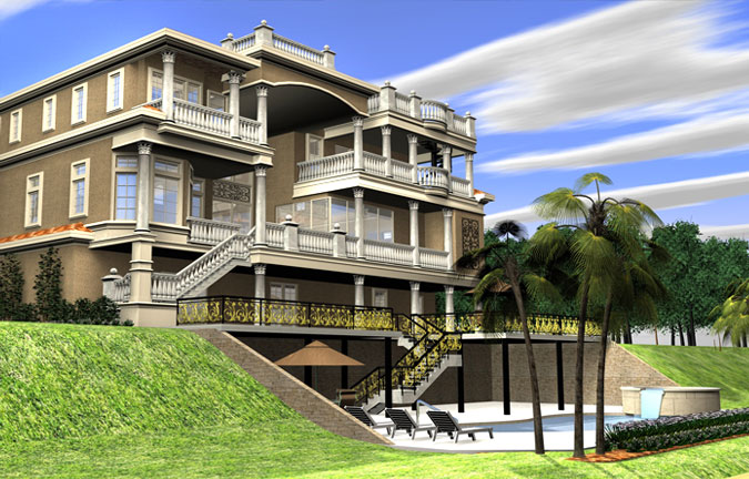 architectural rendering